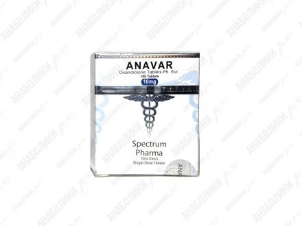 Oxandrolone 100tab 10mg/tab Spectrum